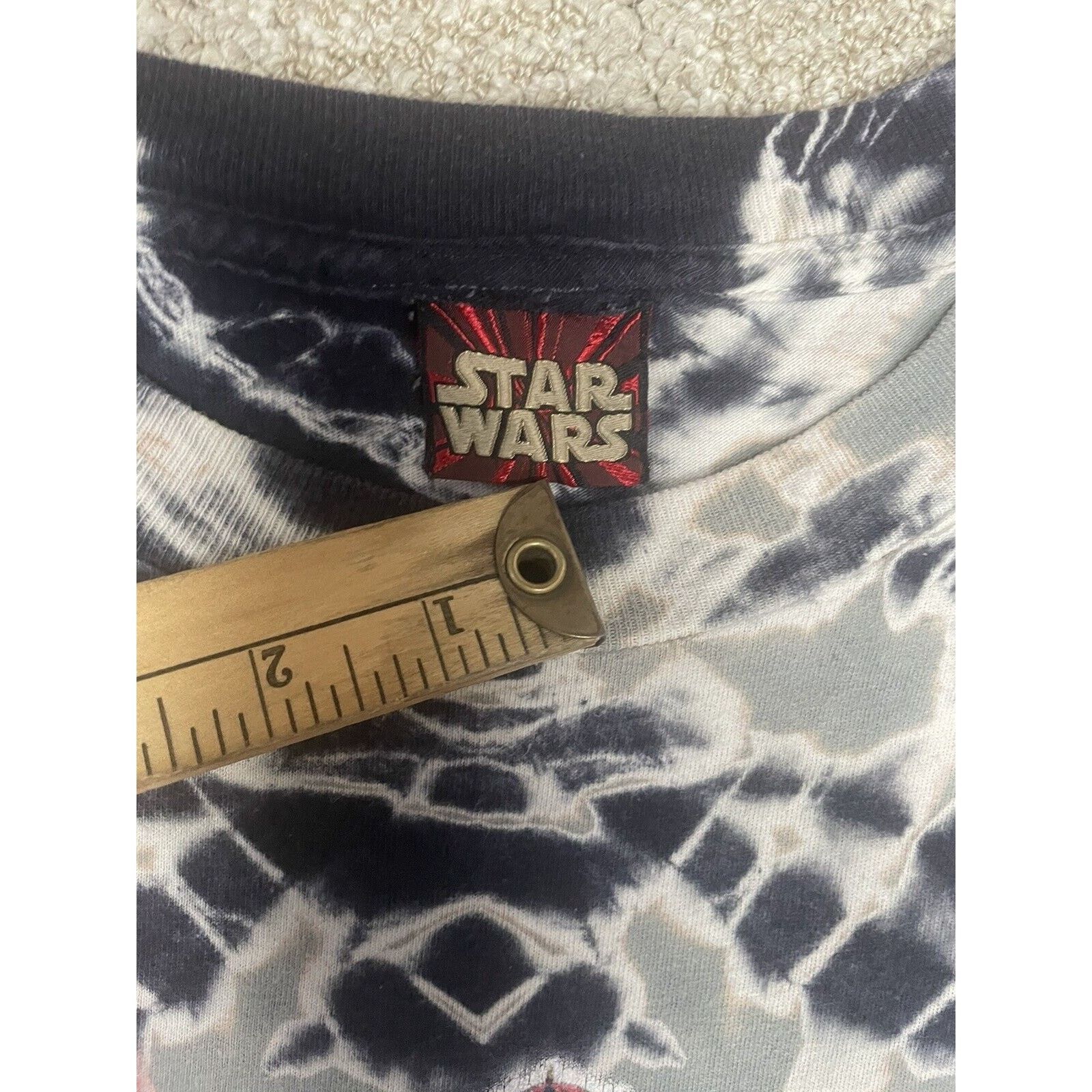Star Wars RARE 1999 Vintage Star Wars Darth Maul Tie Dye XL Size US XL / EU 56 / 4 - 4 Thumbnail