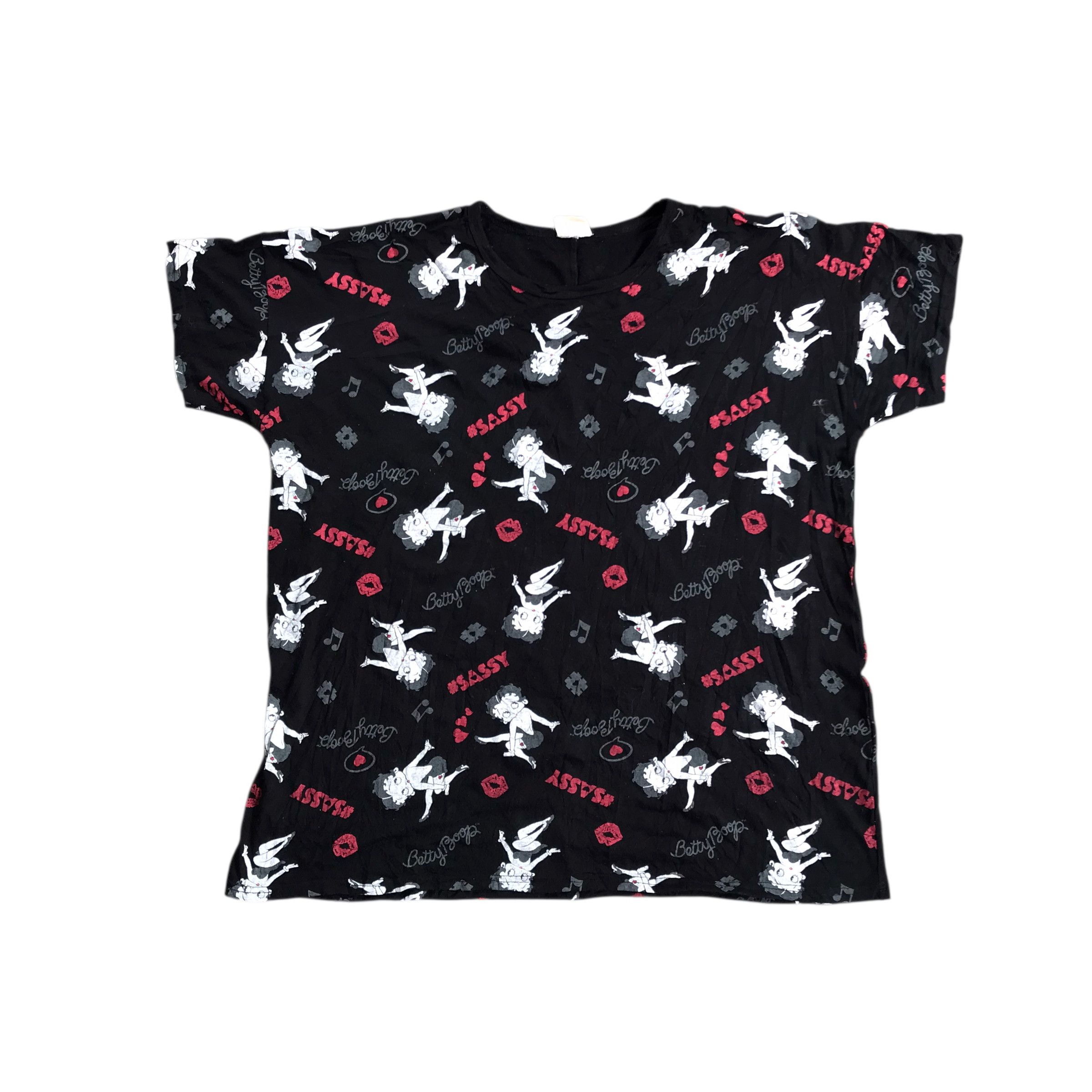 Cartoon Network Betty Boop Tshirt Full Print -Large Size Size US L / EU 52-54 / 3 - 1 Thumbnail