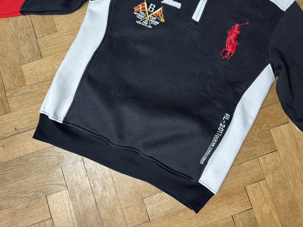 Polo Ralph Lauren Polo Ralph Lauren Ocean Challenge NZ 1/4 Zip Sweatshirt L Size US L / EU 52-54 / 3 - 2 Thumbnail