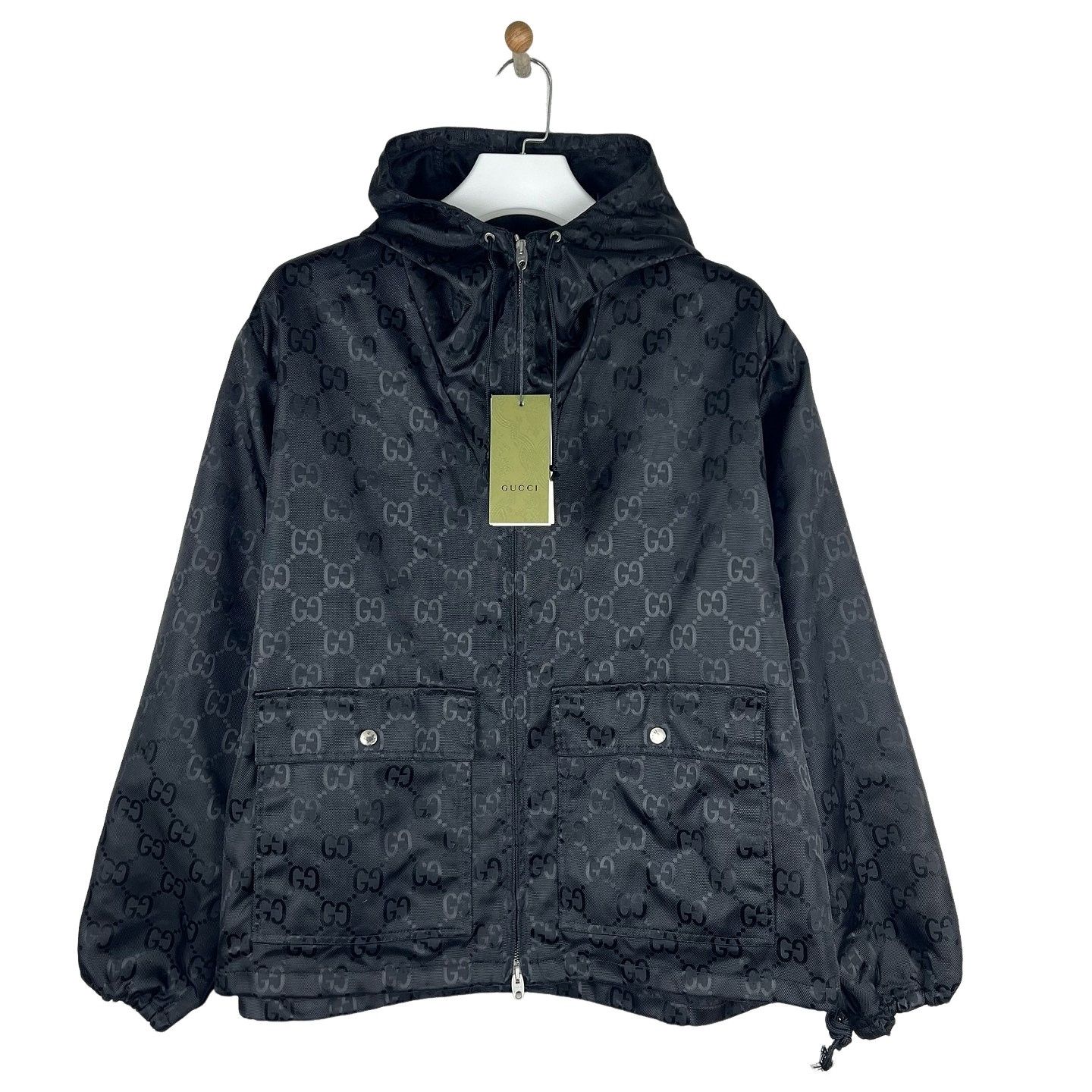 Adidas × Gucci Gucci x adidas GG Trefoil Jacquard Jacket | Grailed