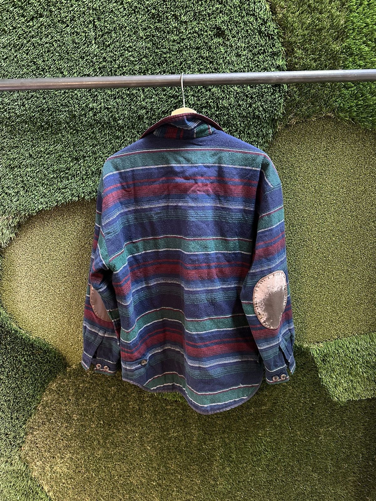 Vintage Vintage Glove Trotter Striped Button-up Jacket Size XL Size US XL / EU 56 / 4 - 2 Thumbnail