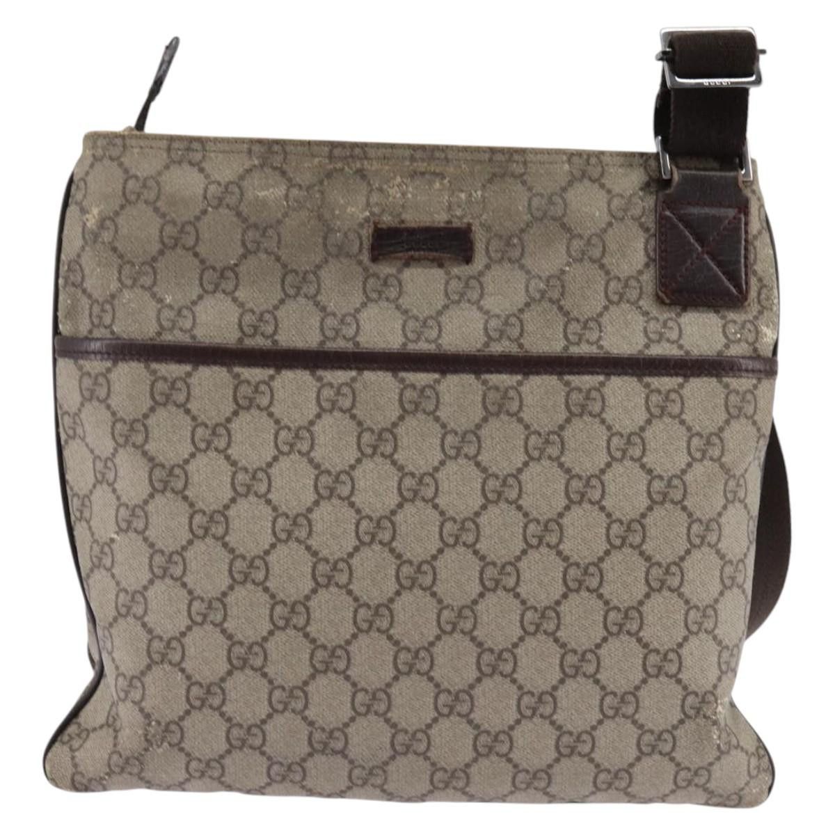 Gucci GUCCI GG Supreme Shoulder Bag Pvc Beige Size ONE SIZE - 2 Thumbnail