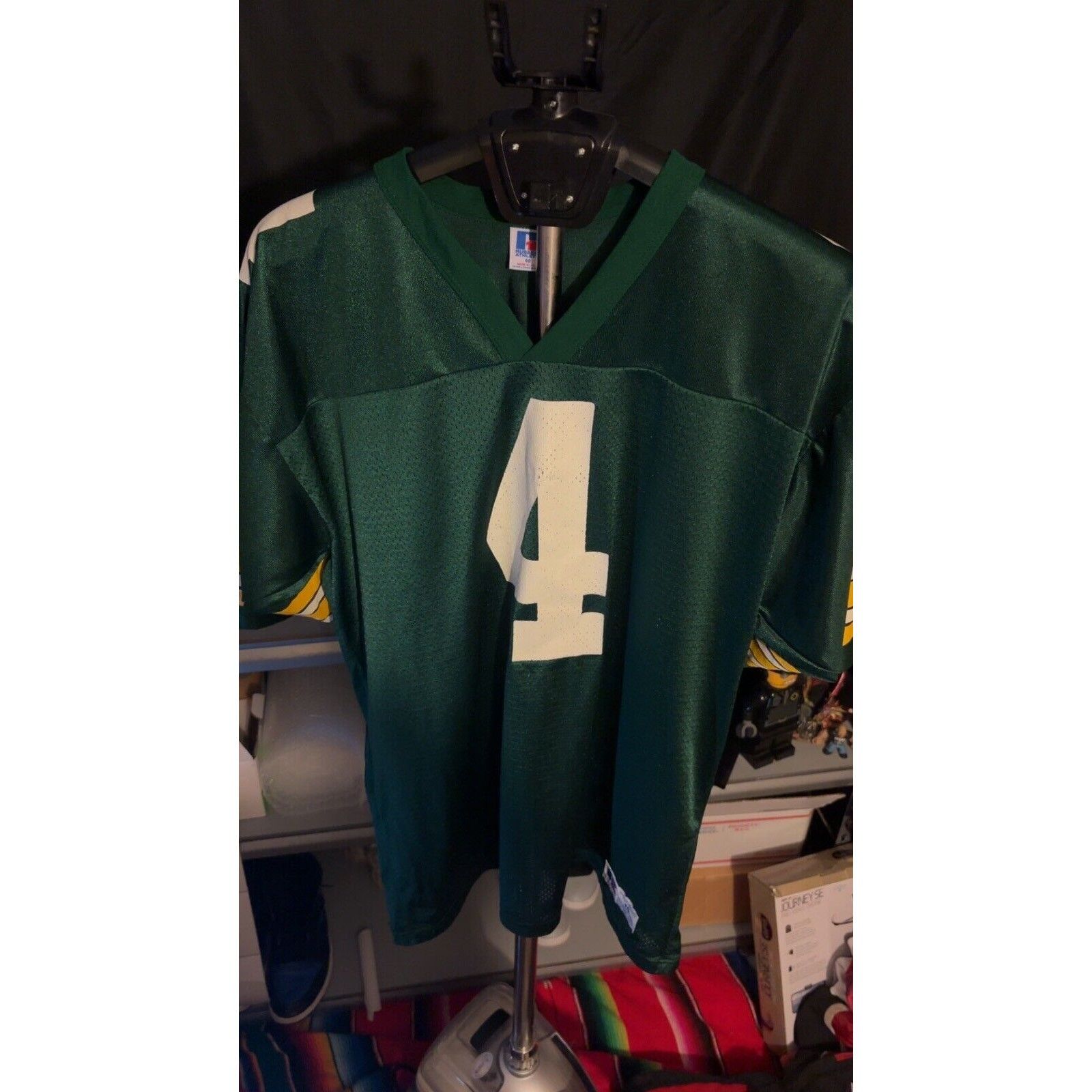 Russell Athletic GREEN BAY PACKERS BRETT FAVRE JERSEY SIZE 48 Green Size US M / EU 48-50 / 2 - 1 Thumbnail