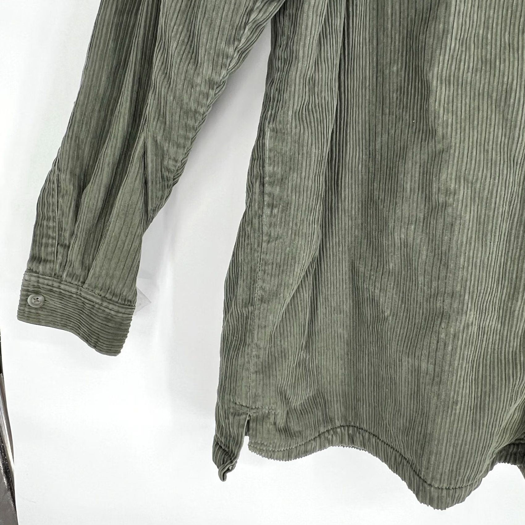 Vintage VINTAGE L.L. Bean Jacket Shirt Corduroy Fleece Lined Sherpa Green XL Mens Size US XL / EU 56 / 4 - 7 Thumbnail