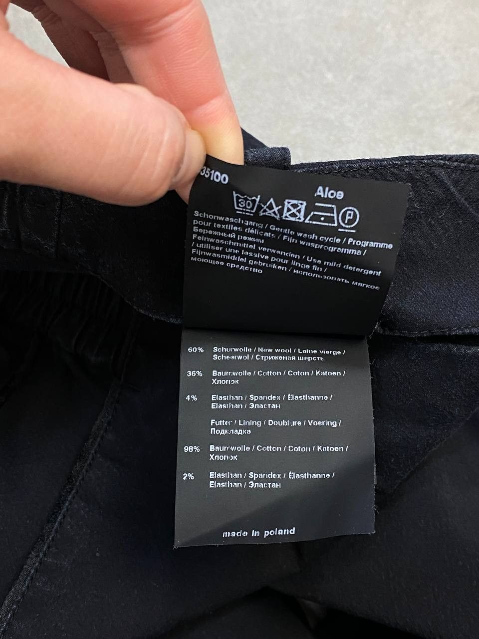 Annette Gortz Annette Gortz 35100 Avant-Garde New Wool Aloe Pants Size 28" / US 6 / IT 42 - 12 Thumbnail