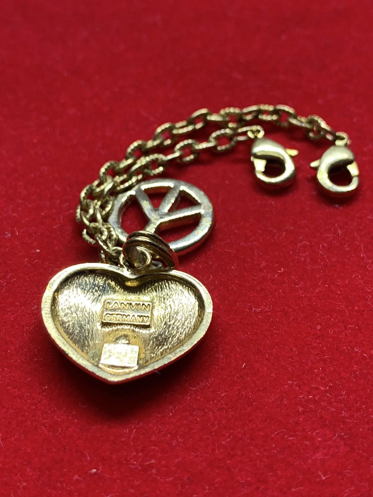 Jewelry Lanvin Diomands Peace Symbole Reworked Bracelet Pendant Size ONE SIZE - 5 Thumbnail