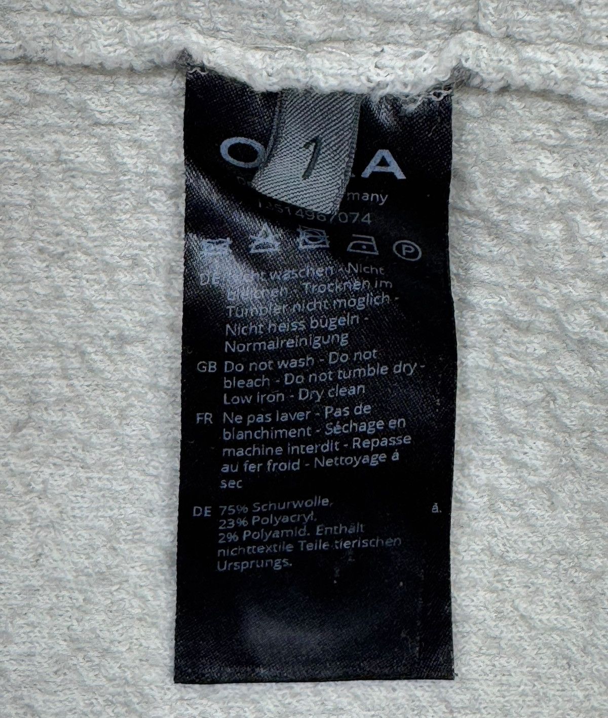 OSKA Oska Wool Over Coat Double-Breasted size 1 Size S / US 4 / IT 40 - 13 Thumbnail