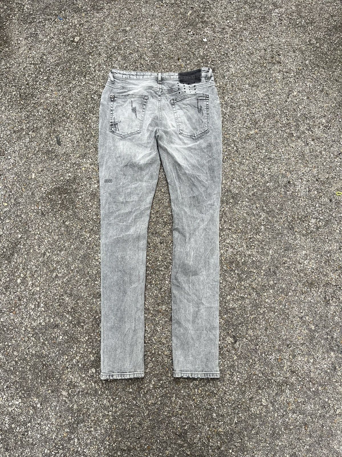 Ksubi KSUBI Skinny Denim Distressed Jeans Size US 32 / EU 48 - 11 Thumbnail