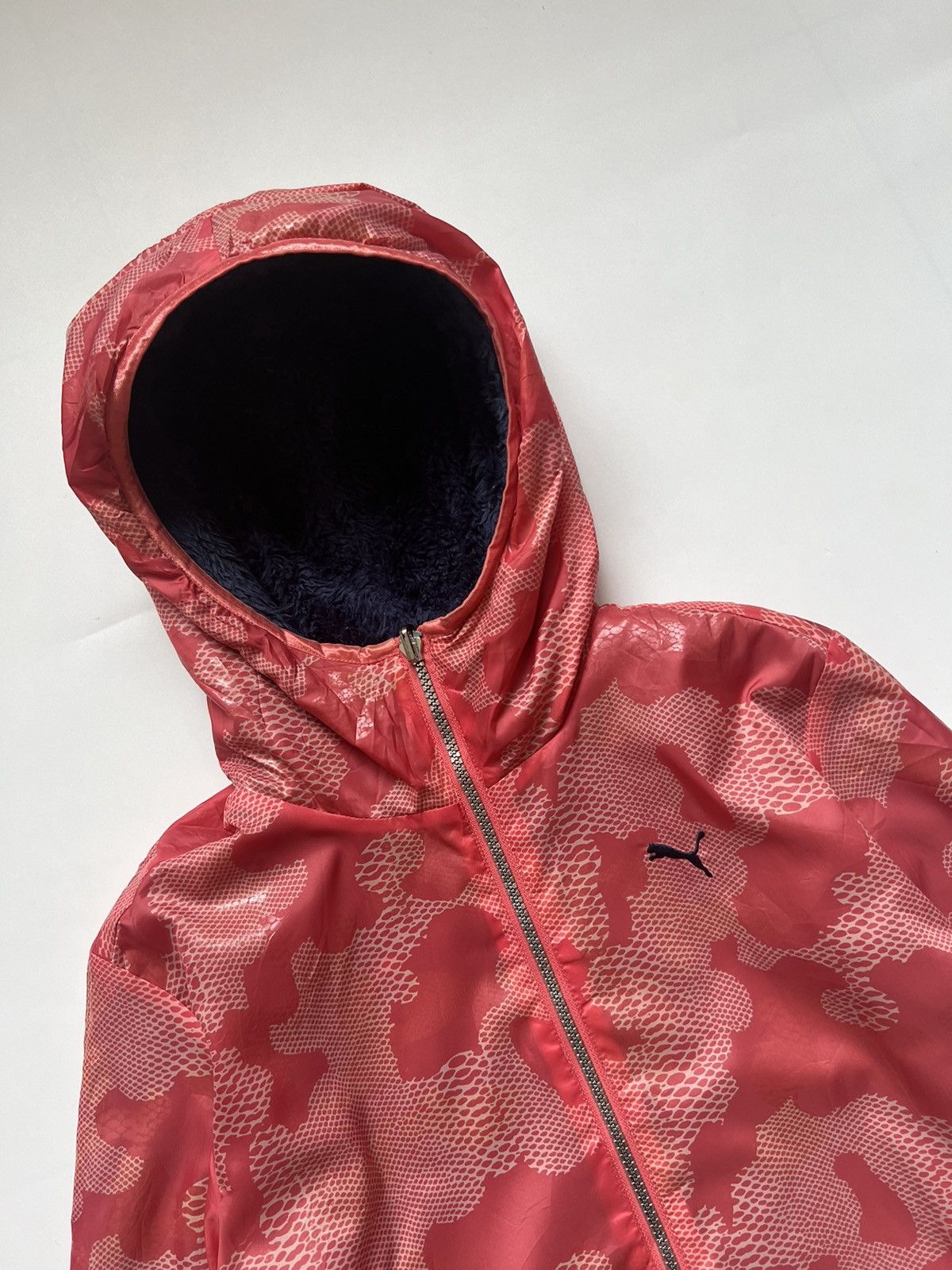 Puma Vintage Puma Jacket Reversible Fleece Deep Pile Size US L / EU 52-54 / 3 - 7 Thumbnail