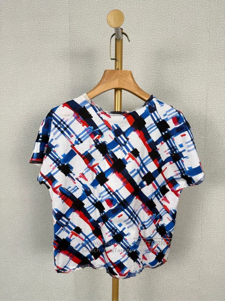 Chanel Chanel Airport series diamond plaid graffiti short-sleeved Size XXS / US 00 / IT 34 - 2 Thumbnail