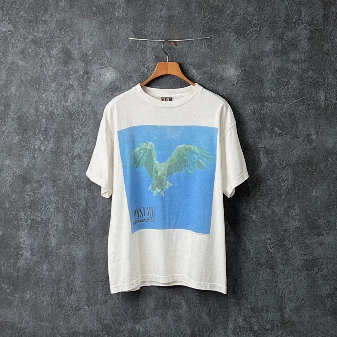 Saint Michael Saint Michael Cotton Printed T-Shirt m Men Size US M / EU 48-50 / 2 - 1 Thumbnail