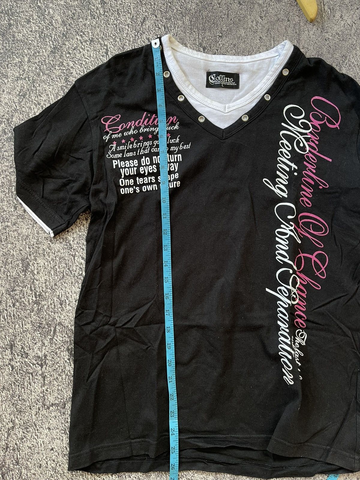 Japanese Brand Y2k Collins ifsixwasnine ter Size US L / EU 52-54 / 3 - 7 Thumbnail