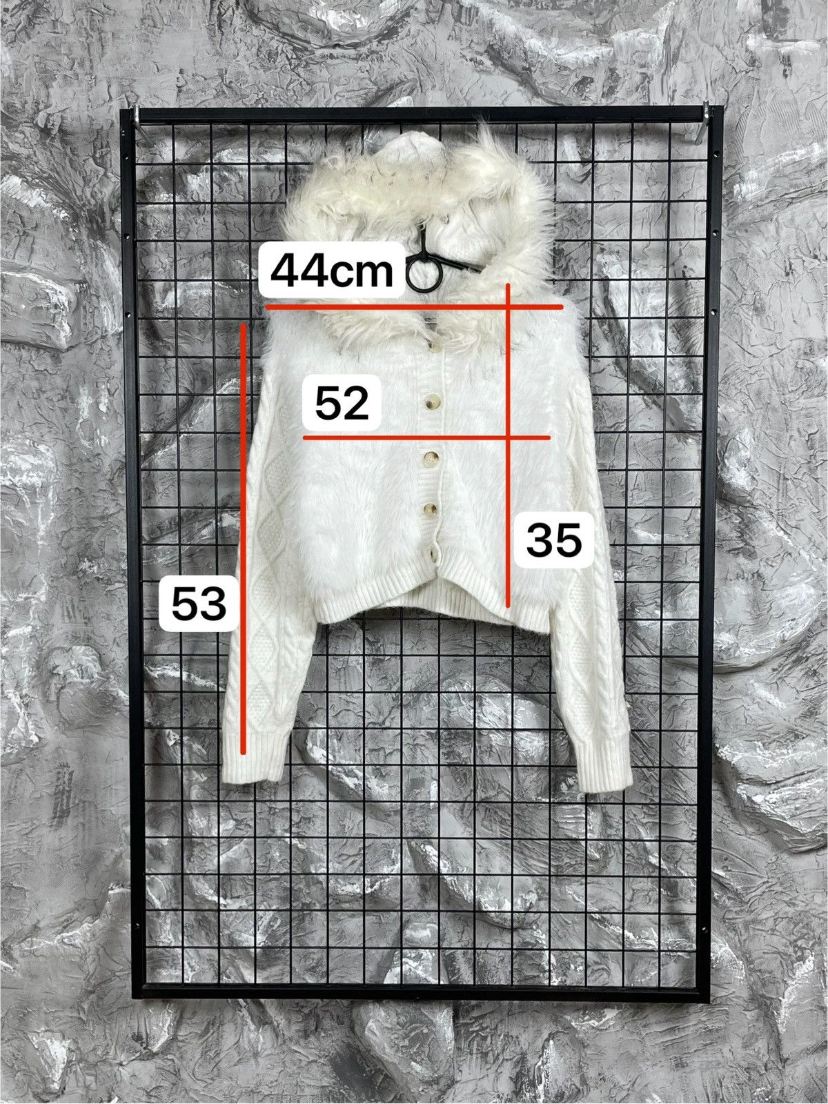 If Six Was Nine Y2K Vintage Soft Fur Cropped Jacket Grunge LGB Japanese Vibe Size M / US 6-8 / IT 42-44 - 12 Thumbnail