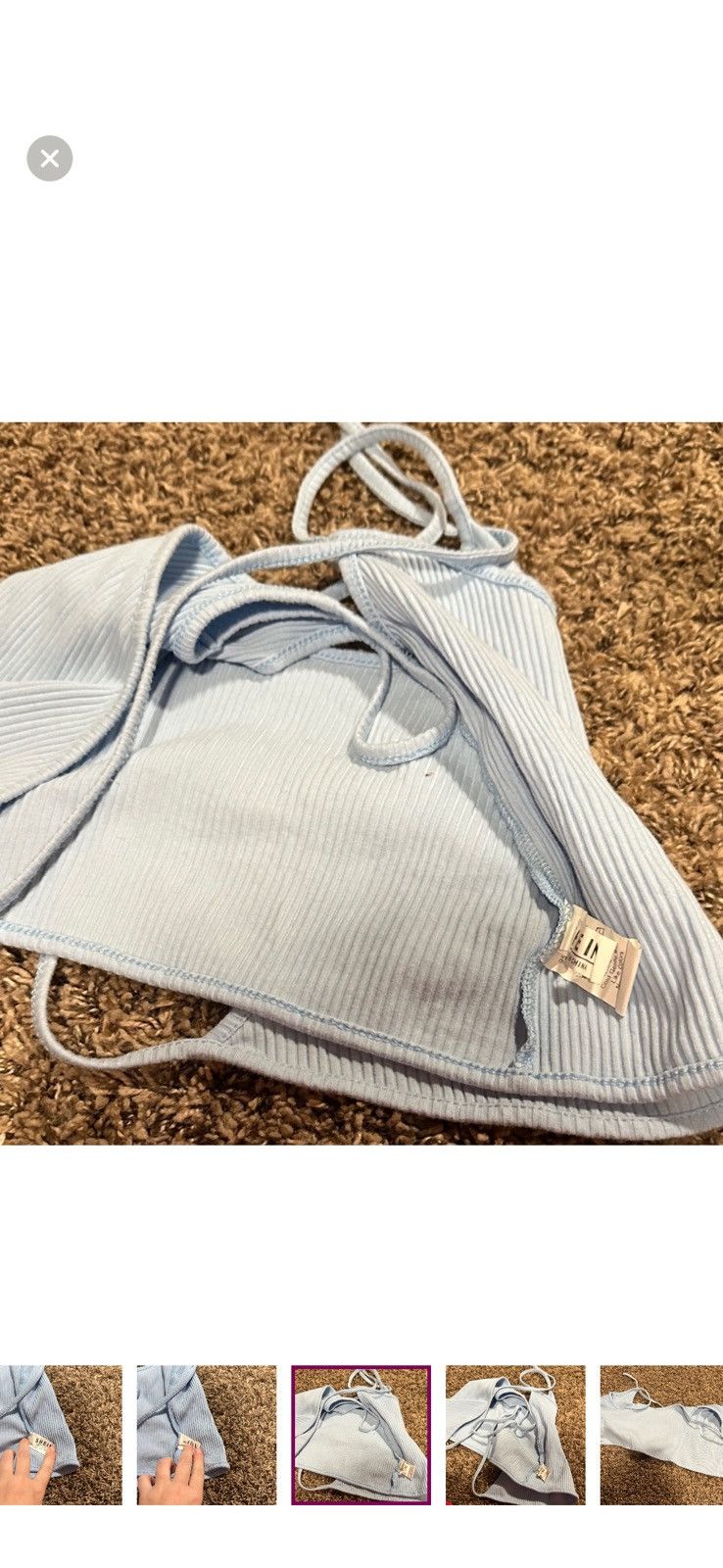 Other Blue tank top Size S / US 4 / IT 40 - 4 Thumbnail