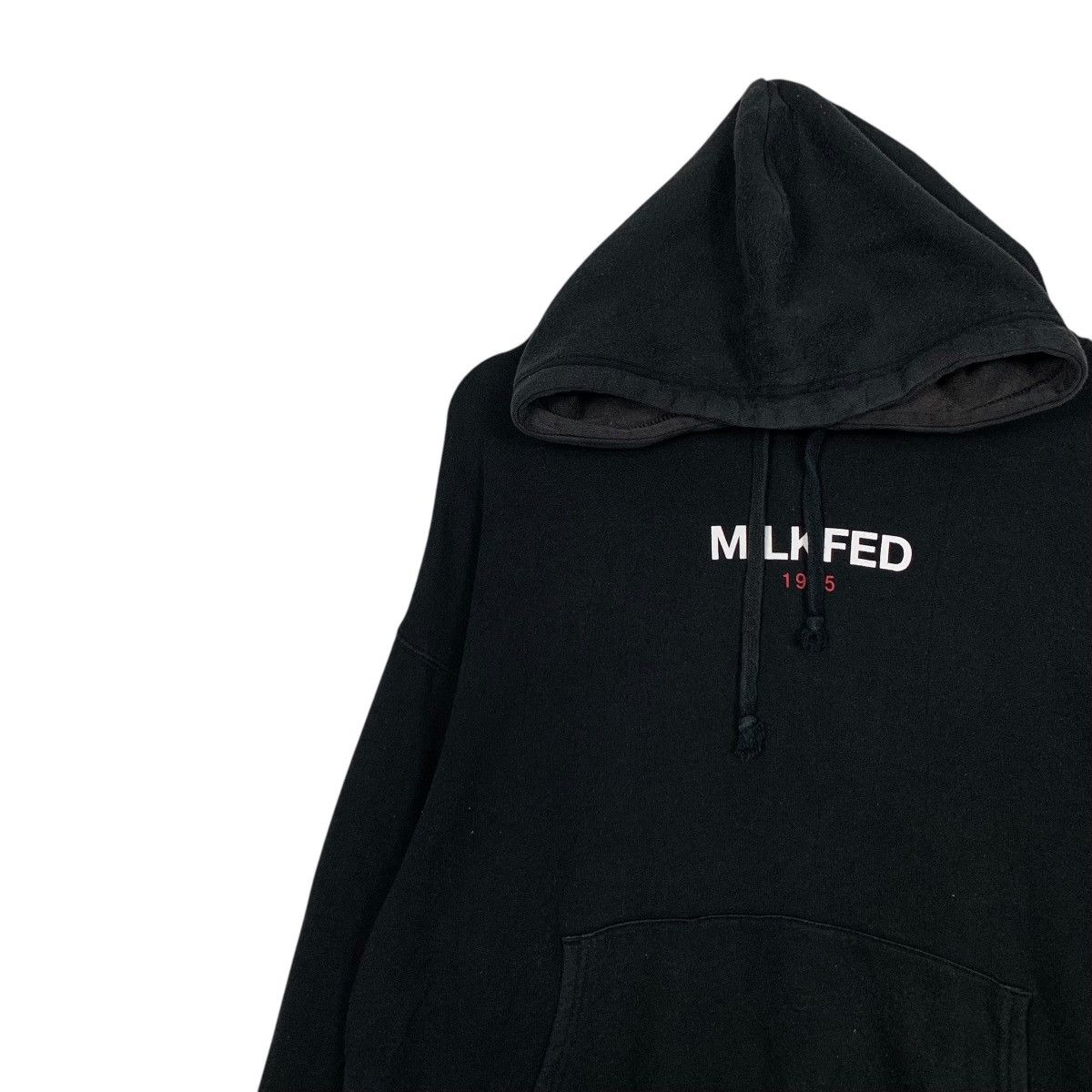 Japanese Brand MILKFED Center Logo Pullover Hoodies Sweatshirt #1658-C74 Size ONE SIZE - 6 Thumbnail