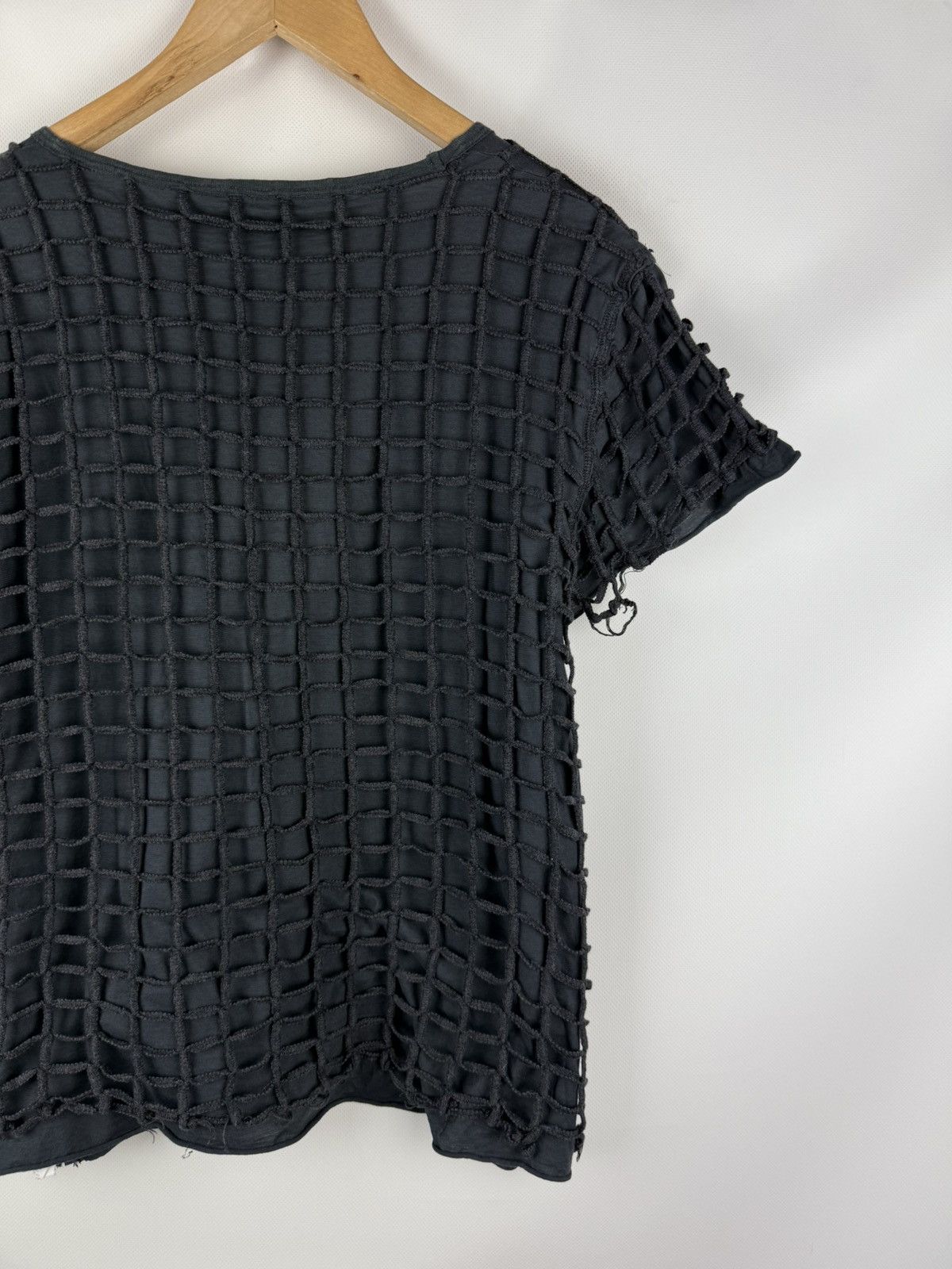 Dolce & Gabbana Dolce & Gabbana SS12 Runaway Sniper Grid Net Layered T Shirt Size US M / EU 48-50 / 2 - 15 Thumbnail