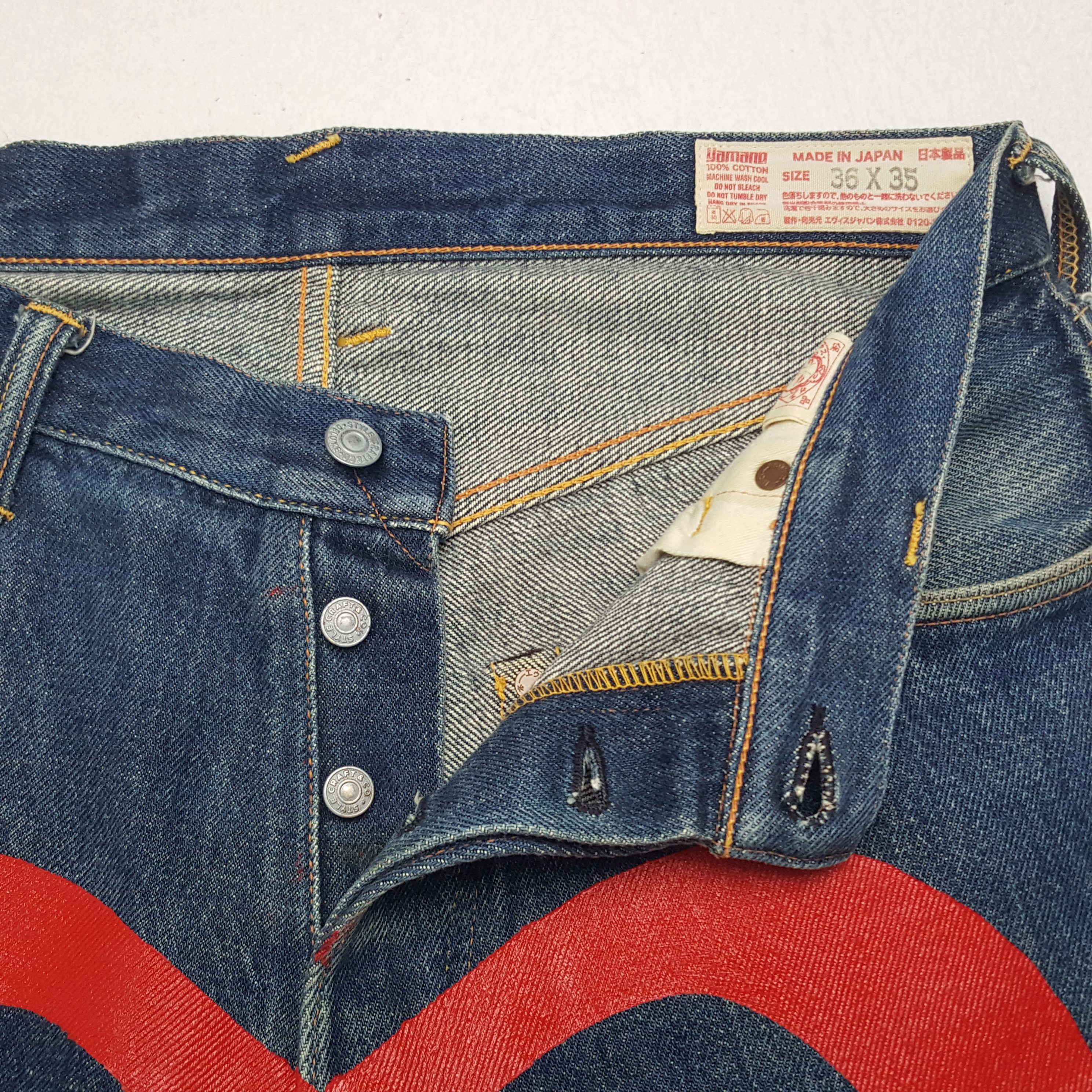 Evisu Vintage Evisu Japanese Brand Daicock Custom Art Denim Jeans Size US 32 / EU 48 - 7 Thumbnail