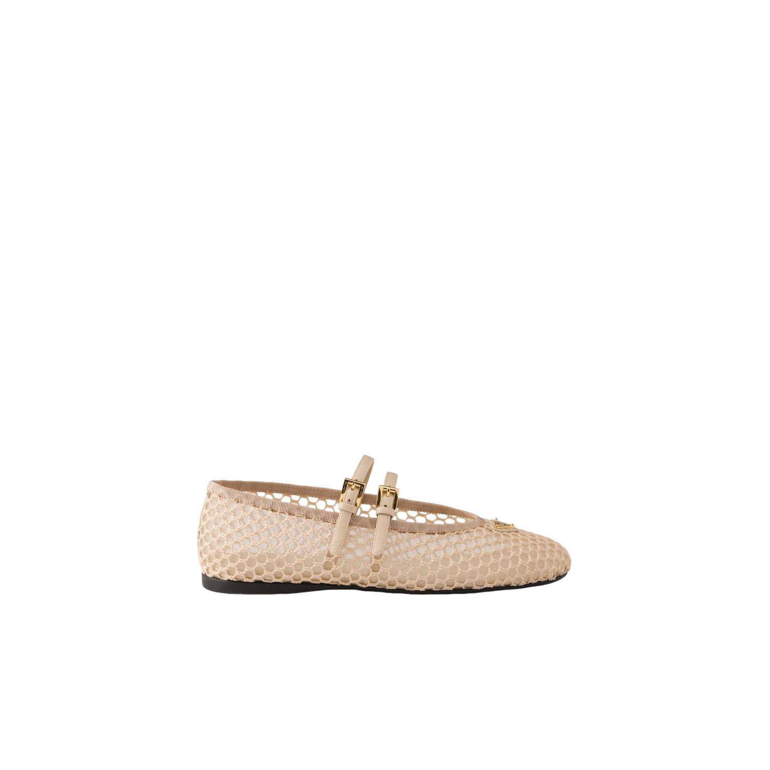 Prada PRADA $1120 Trevertine Stone Mesh Ballerinas New & Authentic Size US 6.5 / IT 36.5 - 2 Thumbnail