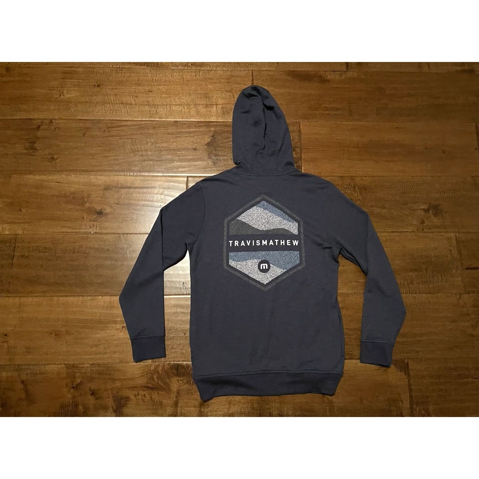 TravisMathew Travis Mathew Beach Bar Navy Blue Pullover Hoodie Shirt - Men's Small - New Size US S / EU 44-46 / 1 - 2 Thumbnail