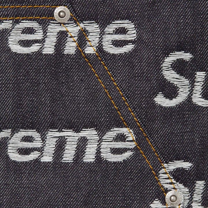Supreme Supreme Jacquard Logos Double Knee Painter Pant Size US 32 / EU 48 - 3 Thumbnail