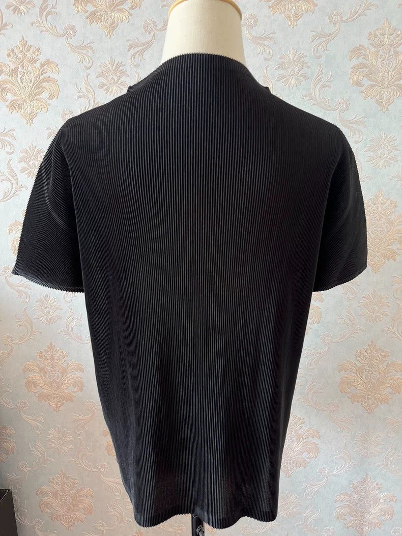 Issey Miyake Issey Miyake size:3 Black pleated short sleeves Size XS / US 0-2 / IT 36-38 - 4 Thumbnail