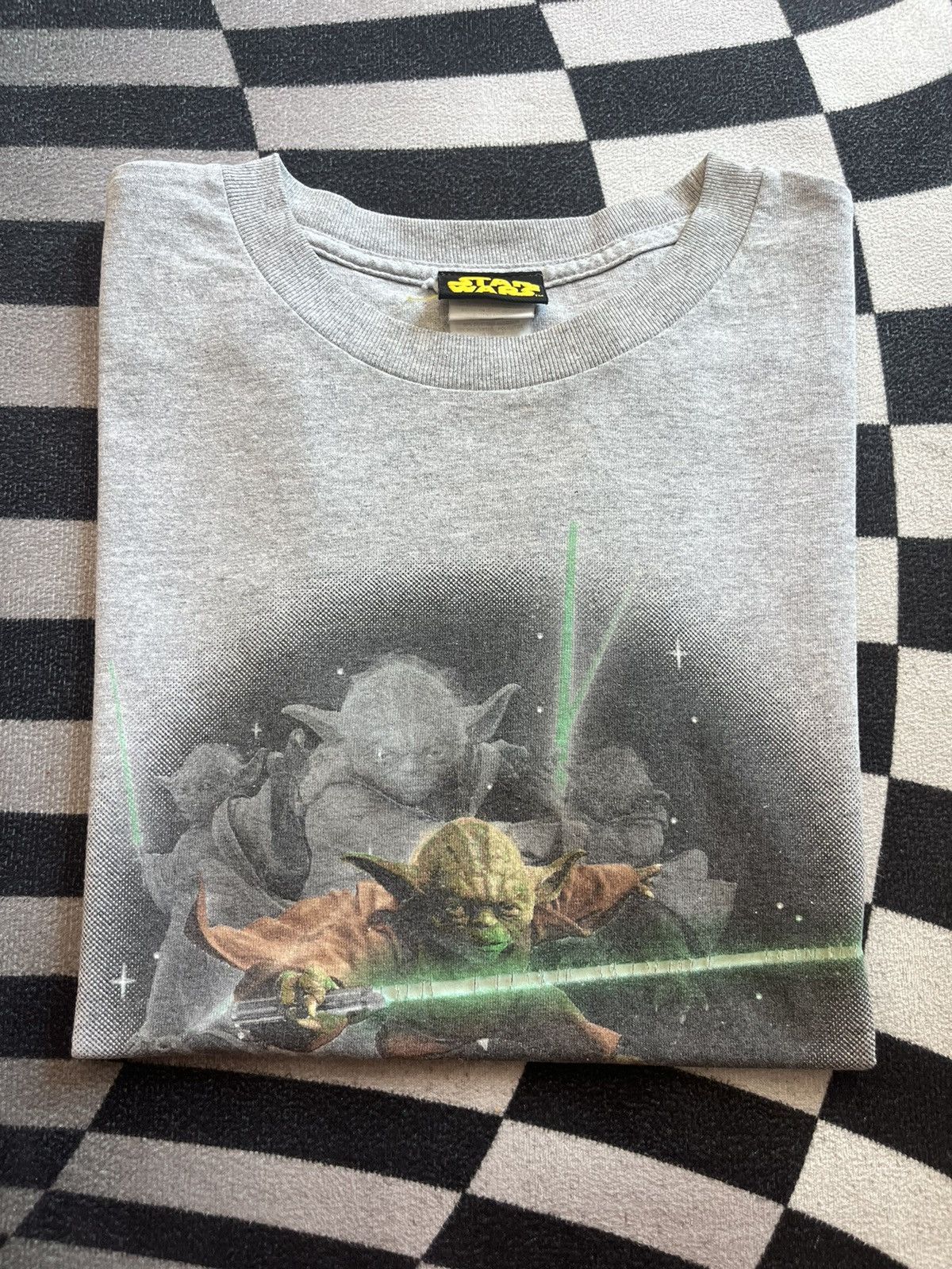 Star Wars Vintage Star Wars Master YODA 00’s ( kid size ) Tshirt Size US M / EU 48-50 / 2 - 1 Thumbnail