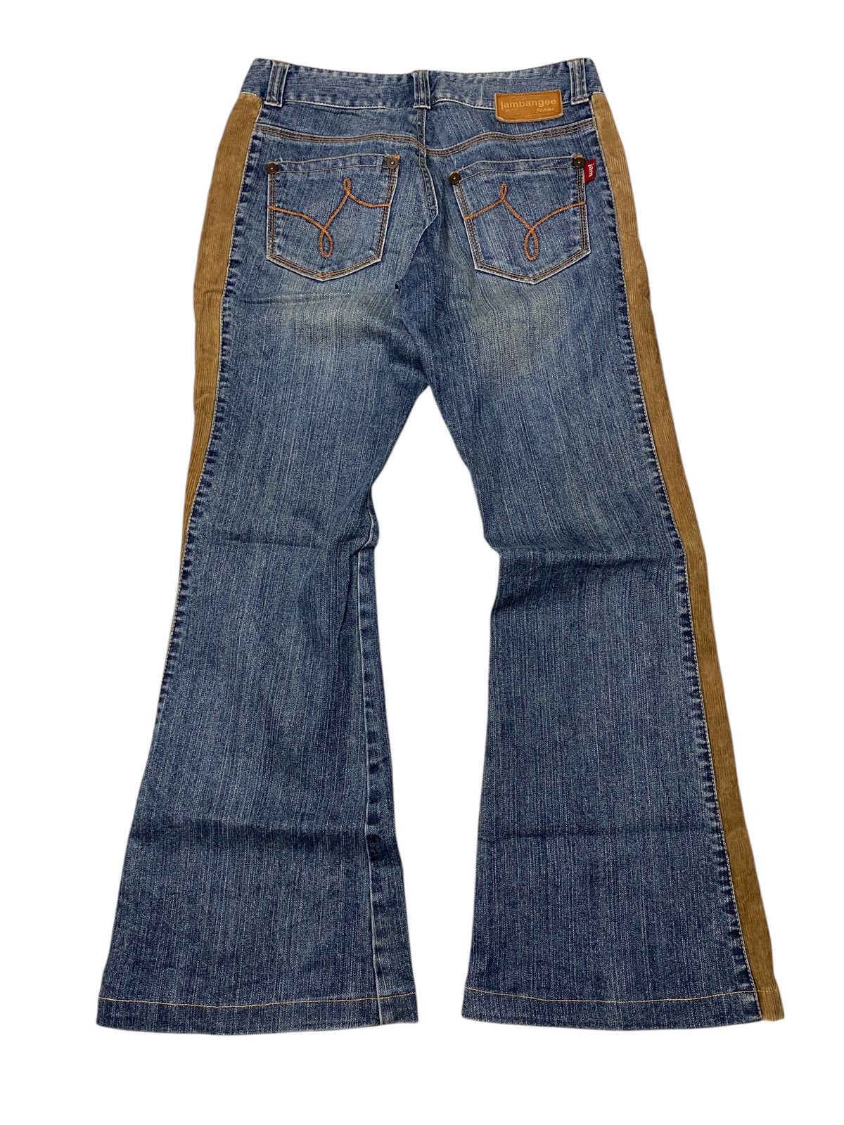 If Six Was Nine 2000's Jambagee Flared Bootcut Jeans Size US 27 - 2 Thumbnail