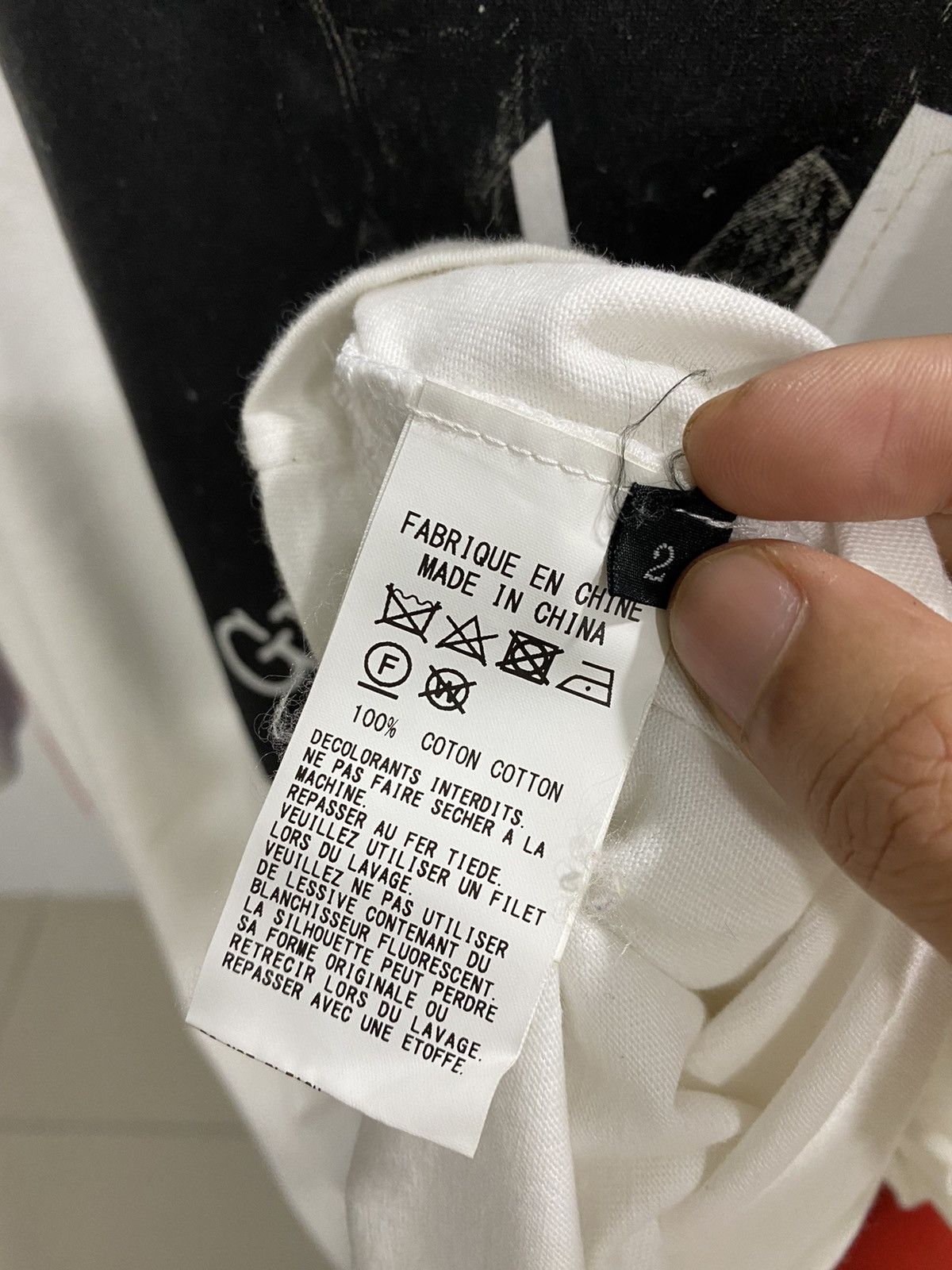 Yohji Yamamoto Ground Y By Yohji Yamamoto Tee Size US L / EU 52-54 / 3 - 6 Thumbnail