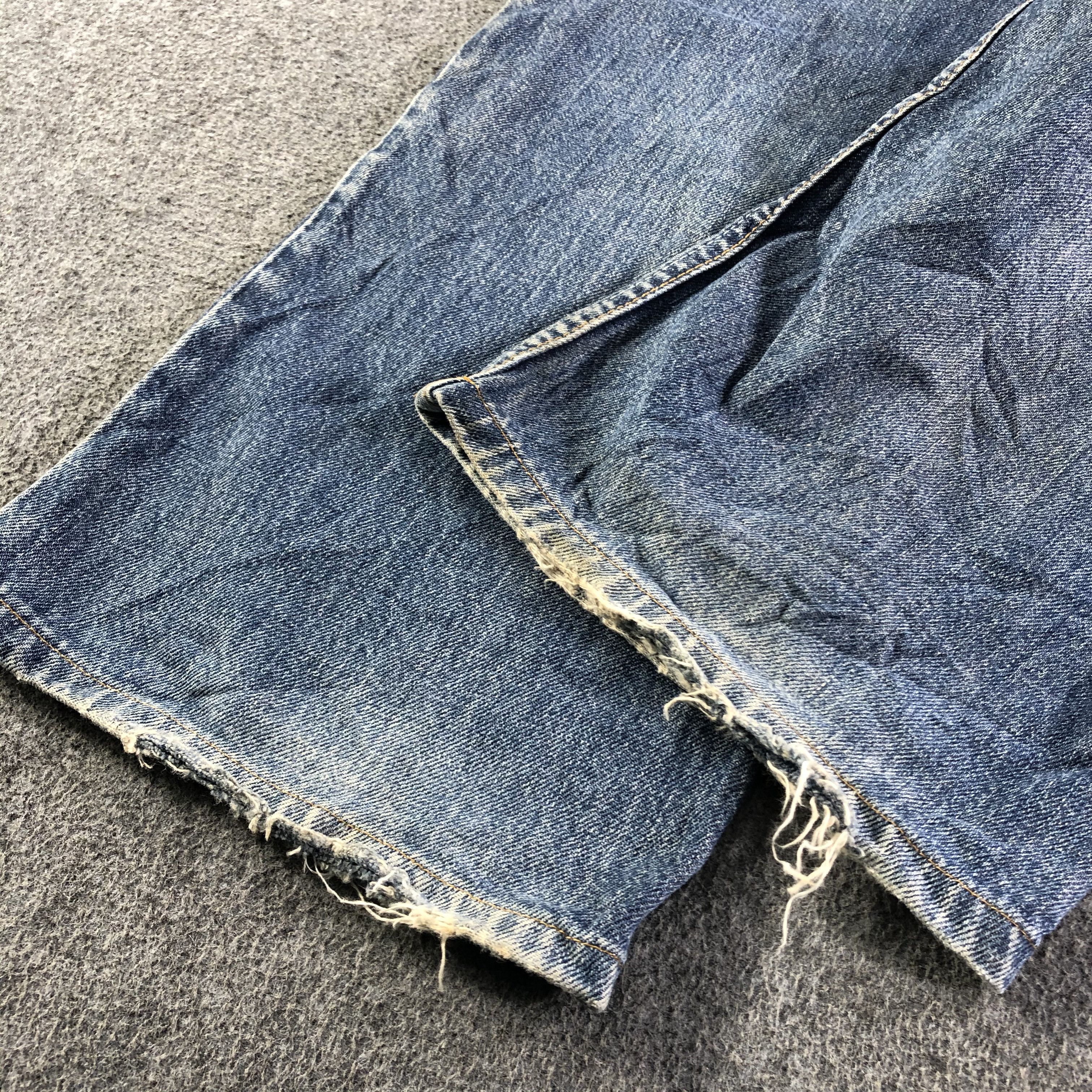 Levi's Vintage 90s Blue Wash Levis 508 Jeans-J3909 Size US 34 / EU 50 - 6 Thumbnail