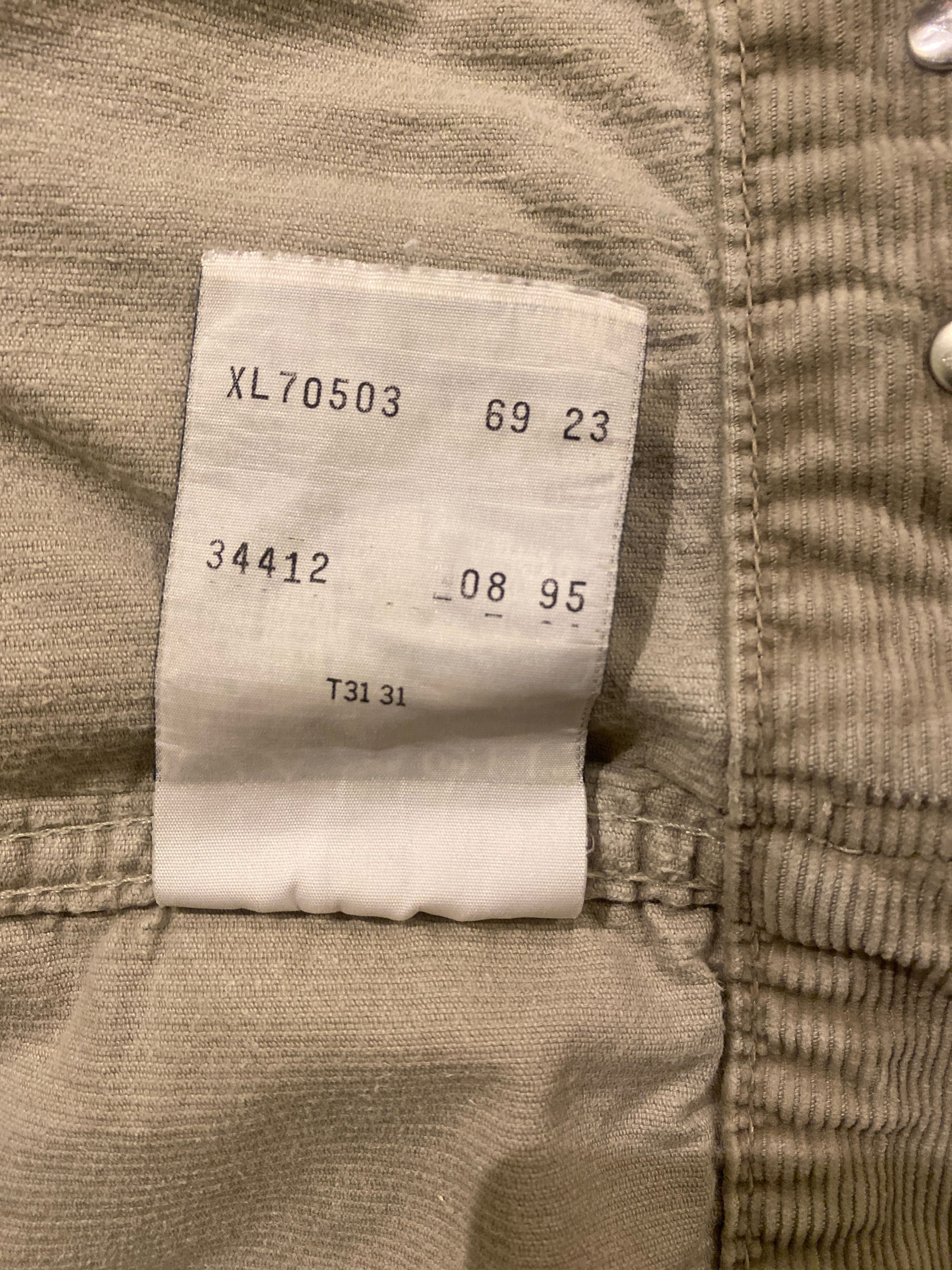 Levi's Vintage Clothing × Vintage Levi’s Vintage Velvet Jacket 70503 / 95s Levi’s Jeans Size US XL / EU 56 / 4 - 11 Thumbnail