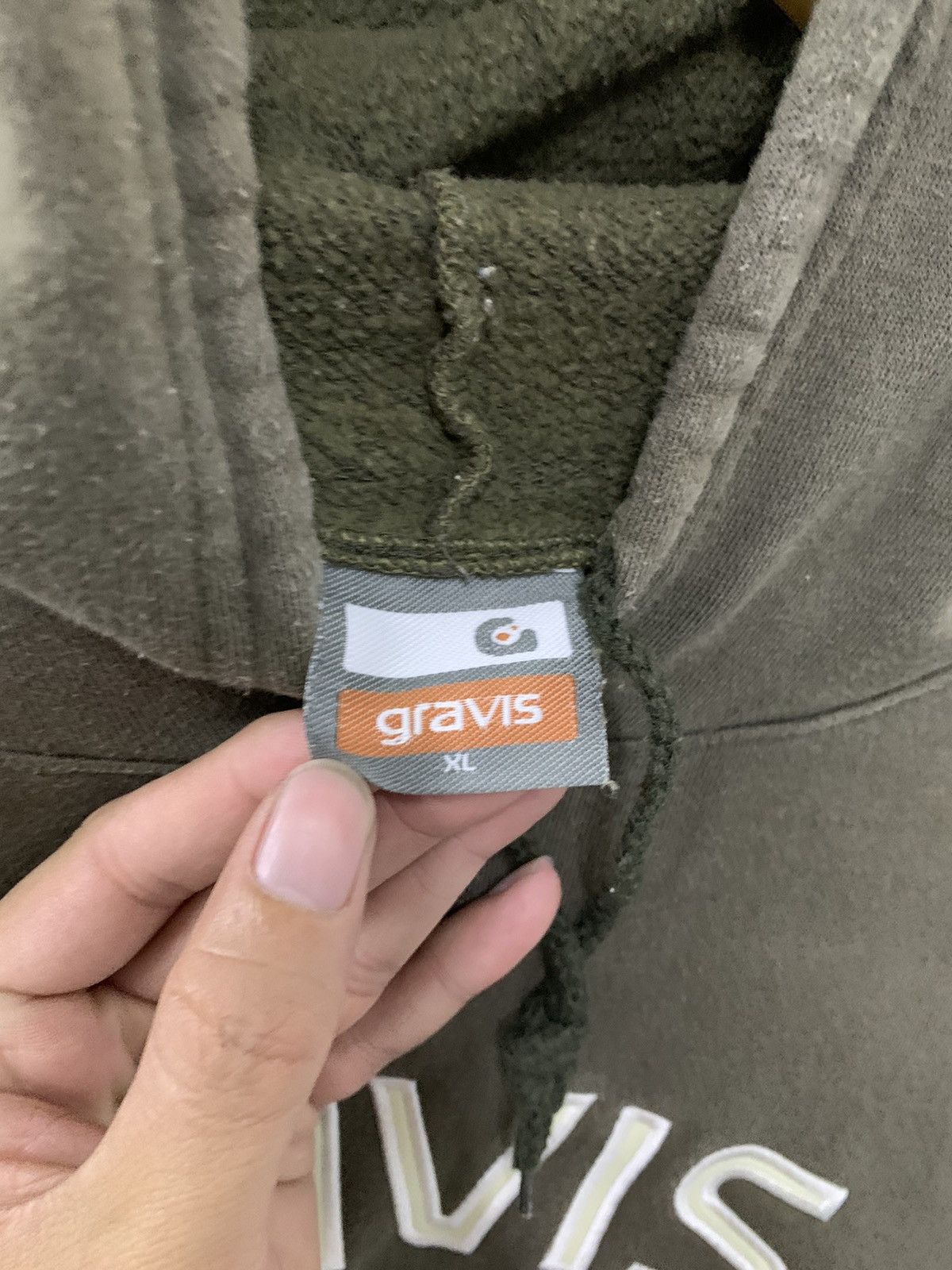 Gravis Vintage Gravis Faded Hoodie Size US XL / EU 56 / 4 - 4 Thumbnail