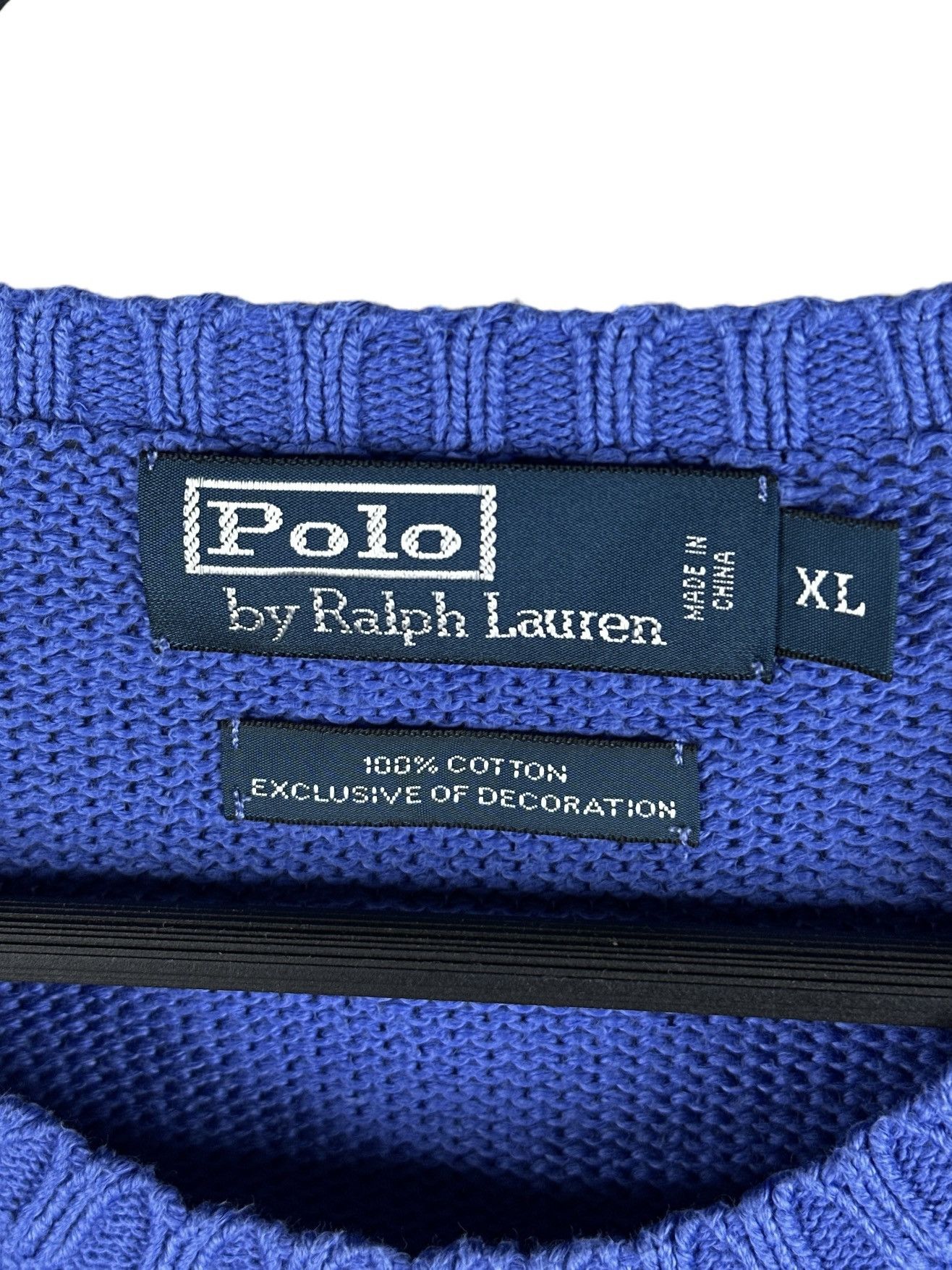 Polo Ralph Lauren Vintage Y2K Polo Ralph Lauren Knit Sweater Crewneck Size US XL / EU 56 / 4 - 4 Thumbnail