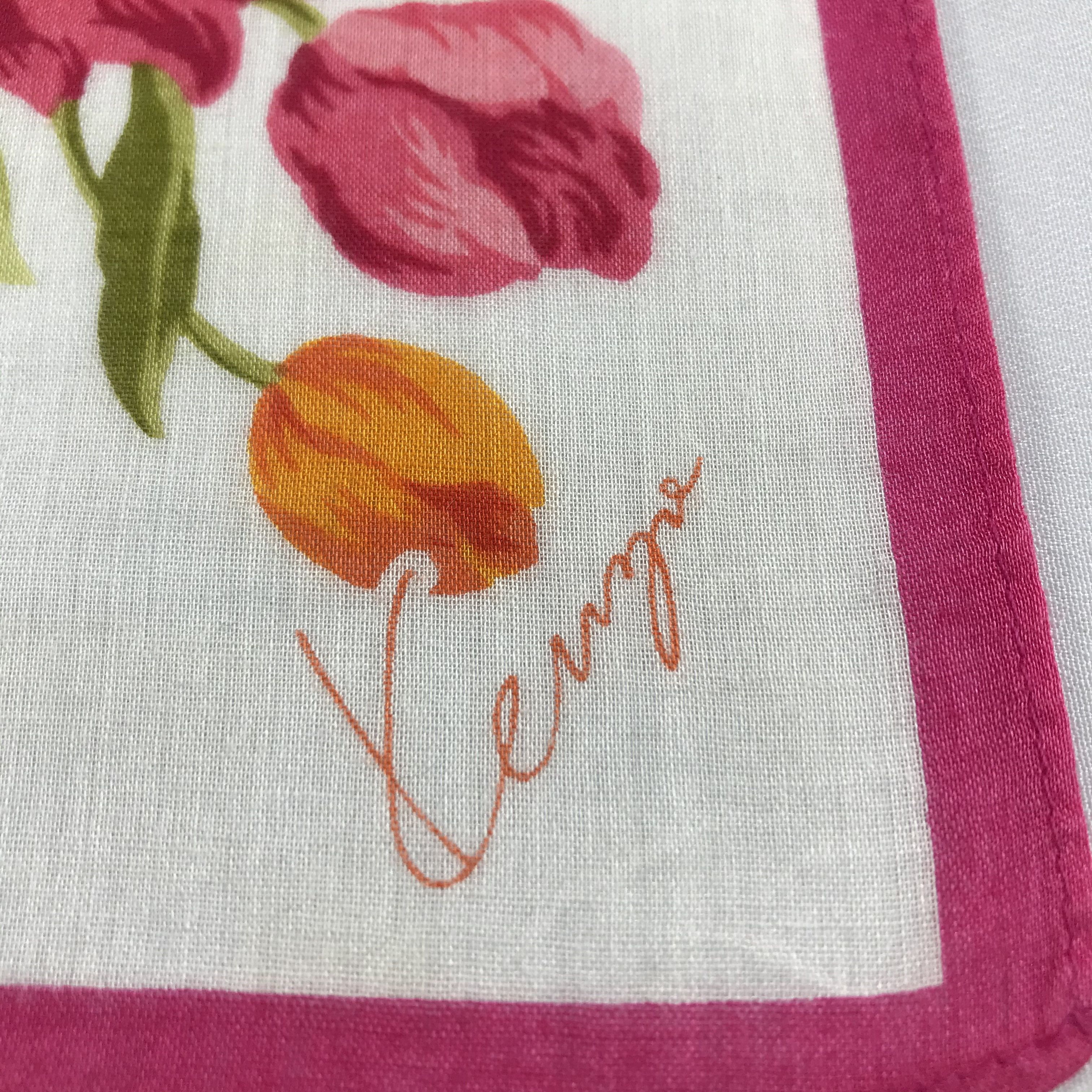 Kenzo Kenzo Floral Handkerchief Neckerchief Bandana H988 Size ONE SIZE - 3 Thumbnail