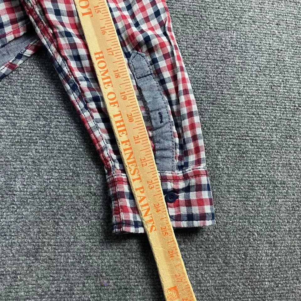 Other I Jeans By Buffalo Shirt Men's Large Button Up Gingham L Size US L / EU 52-54 / 3 - 8 Thumbnail