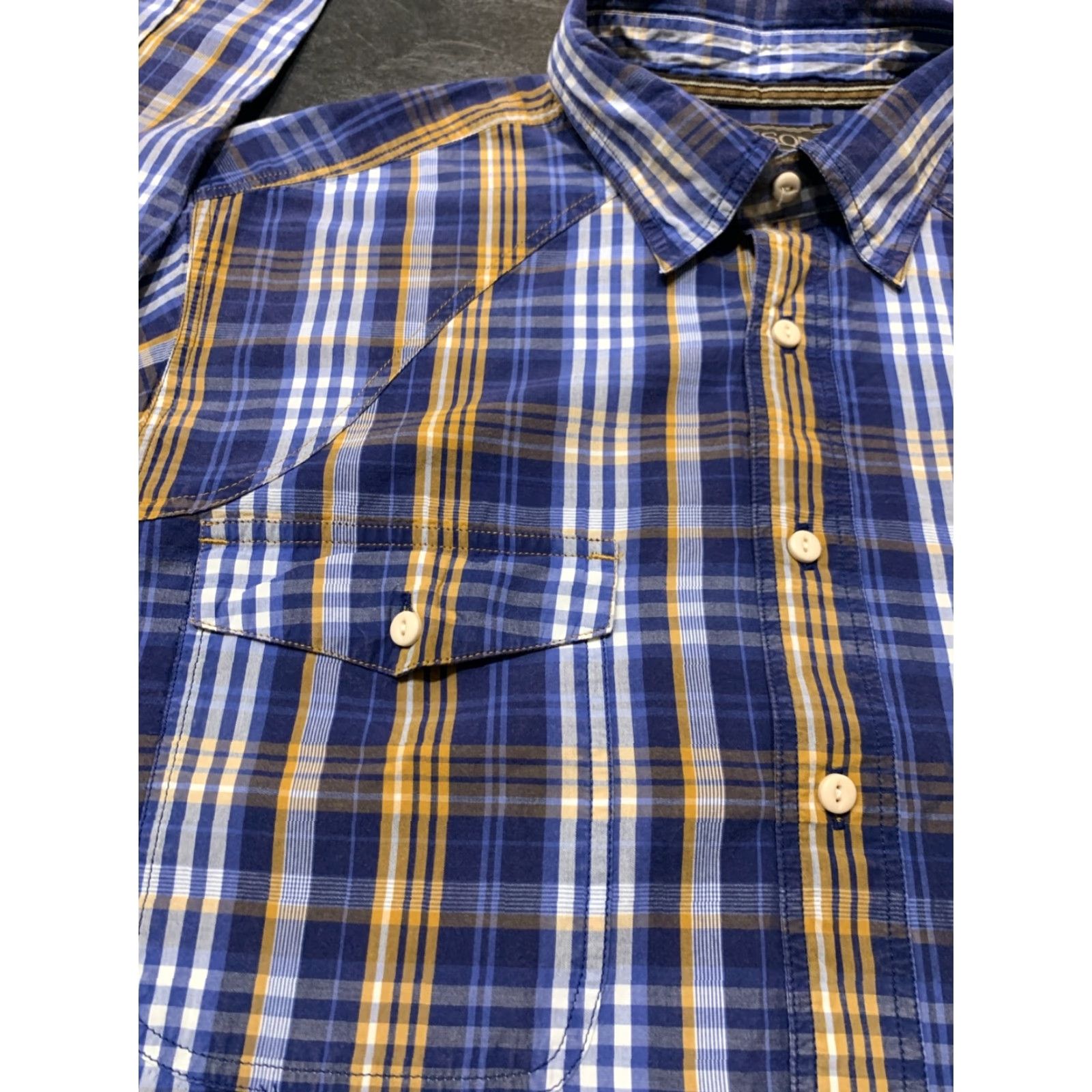Madison Madison Creek Outfitters Plaid Button-Up Long Sleeve Shirt Large L Men Multicolor Size US L / EU 52-54 / 3 - 4 Thumbnail