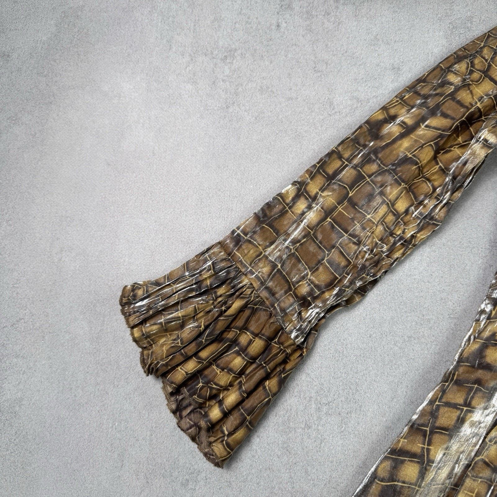 Vintage Vintage Alberto Makali Mini Dress Size S Animal Pattern Size S / US 4 / IT 40 - 2 Thumbnail
