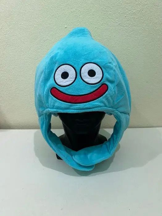 Cartoon Network Square Enix Smile Slime Face Mascot Beanie Hat Size ONE SIZE - 2 Thumbnail
