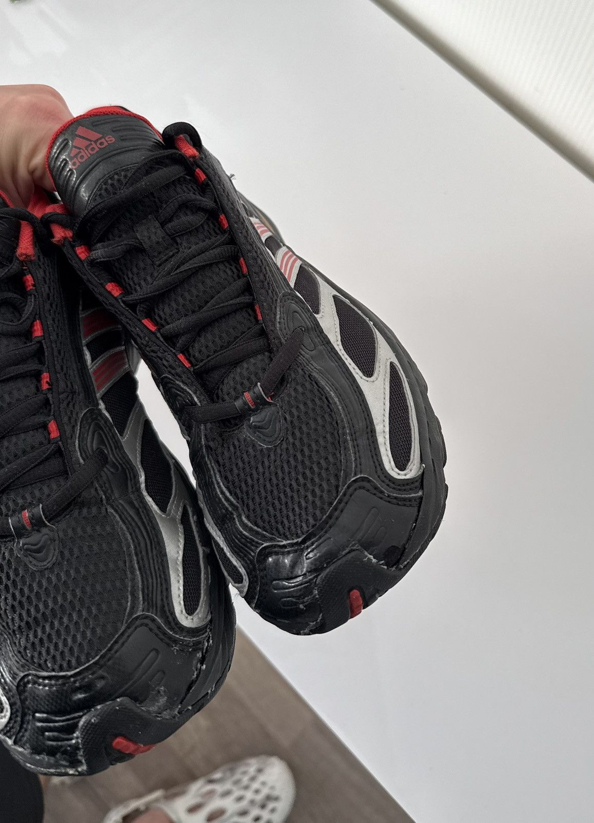 Adidas Vintage Y2K Adidas Bounce Avant Garde Rare Hype Sneakers Size US 9.5 / EU 42-43 - 5 Thumbnail