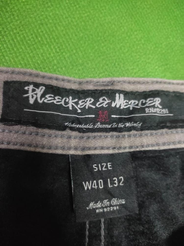 Japanese Brand × Vintage BLEECKER & MERCER PREMIUM DENIM JEANS BAGGY OVERSIZE Size US 41 - 8 Thumbnail