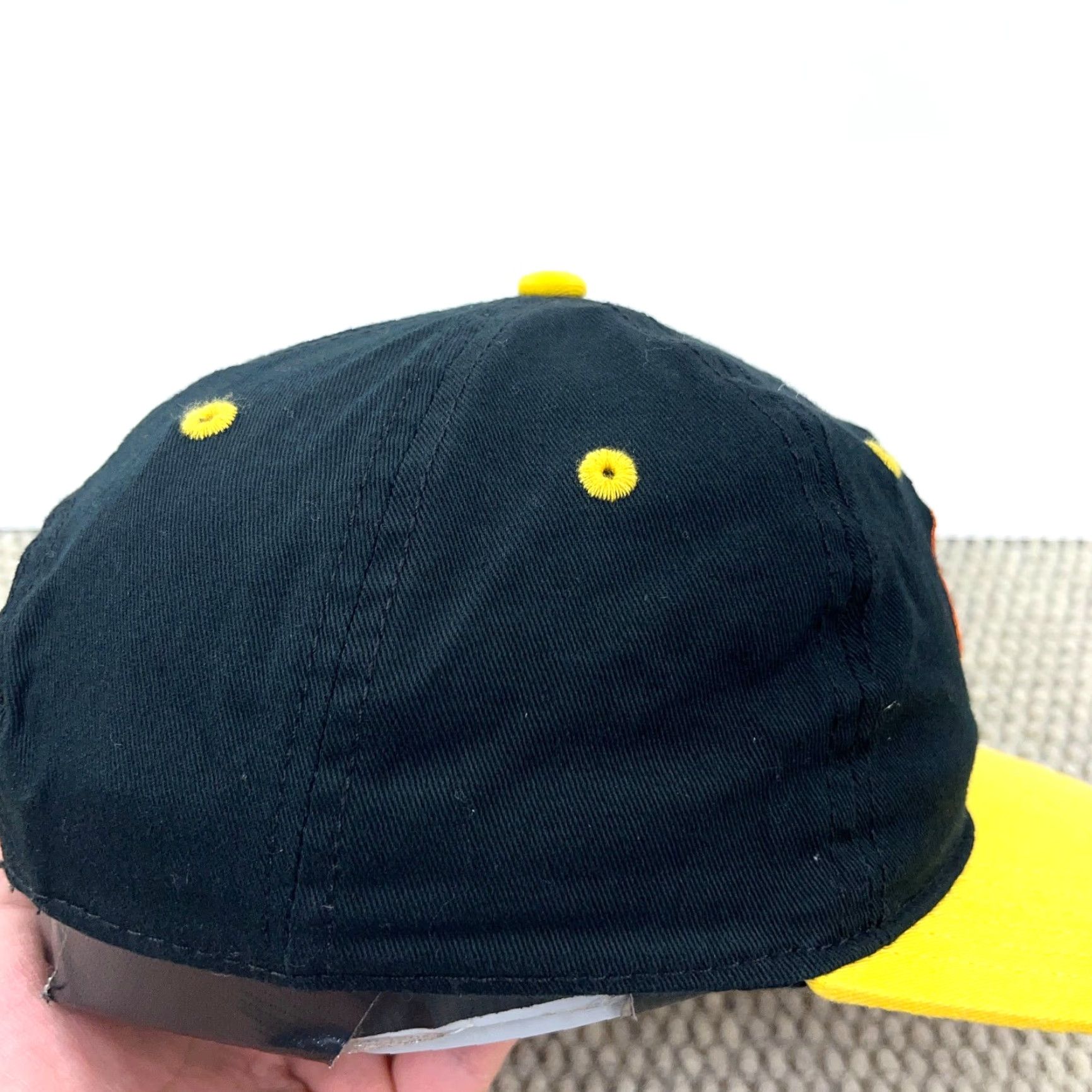Mad Engine The Simpsons Snapback Hat Cap Bart Simpson Black Yellow Mad Engine Retro Adult Size ONE SIZE - 5 Thumbnail
