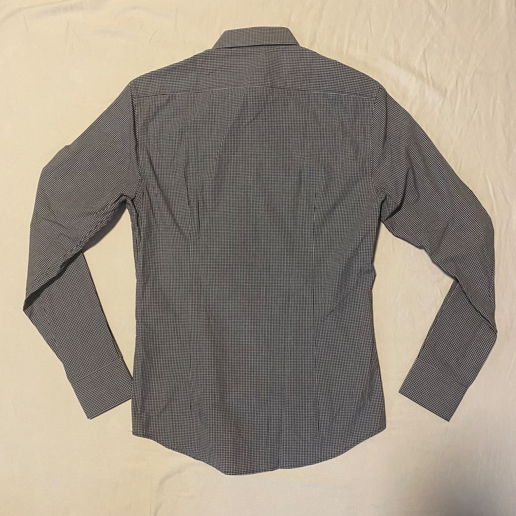 Versace Versace Collection Trend Black & White Gingham Long Sleeve S Size US S / EU 44-46 / 1 - 4 Thumbnail