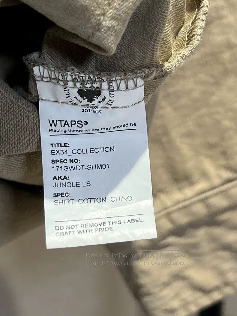 Wtaps Wtaps Four-Pocket Khaki Jacket Size US S / EU 44-46 / 1 - 9 Thumbnail