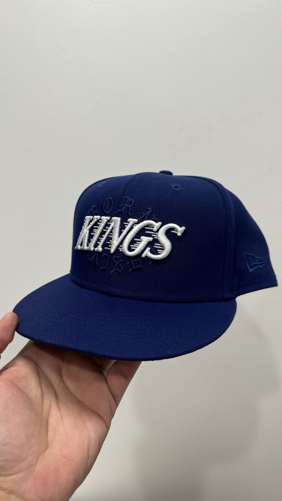 Born X Raised Born X Raised Kings Rocker Fitted Hat Royal Blue Size ONE SIZE - 6 Thumbnail