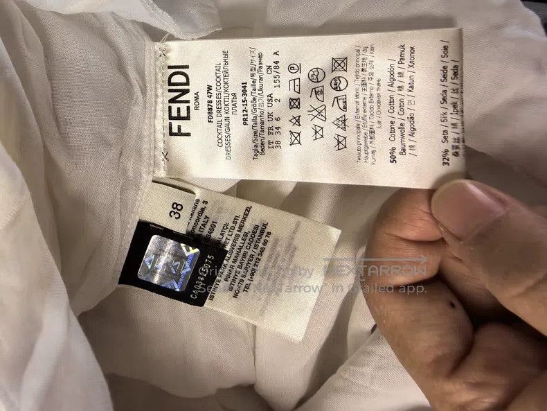 Fendi Fendi Maxi Dress Size XS / US 0-2 / IT 36-38 - 4 Thumbnail