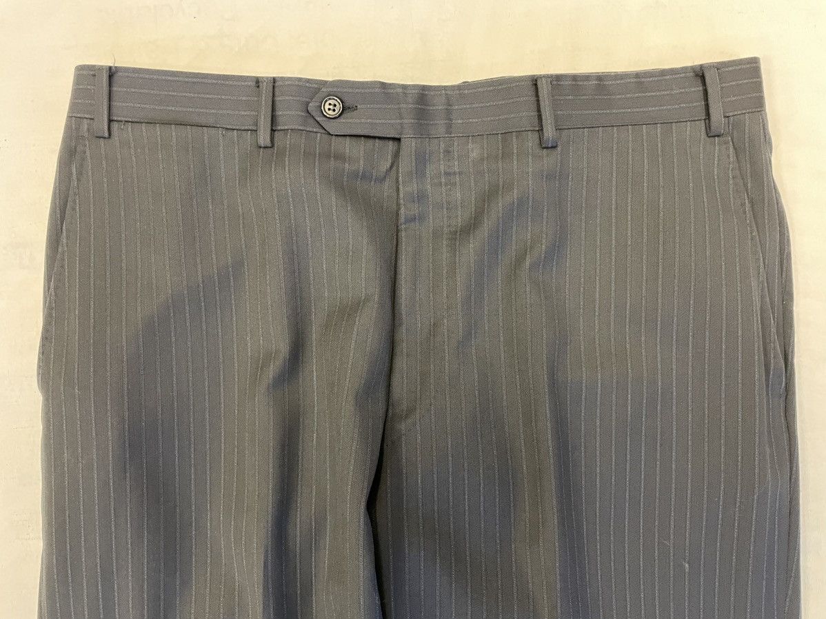 Canali Striped Wool Suit Size 42L - 14 Thumbnail