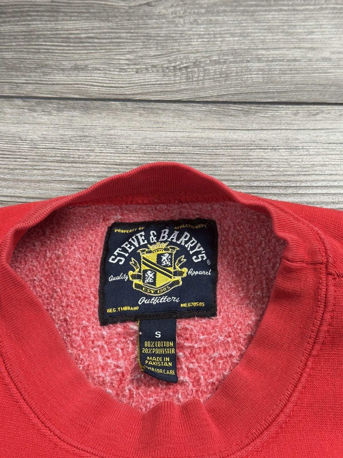 Steve And Barrys × Vintage Y2K Wisconsin Steve & Barry’s Crewneck Size US S / EU 44-46 / 1 - 5 Thumbnail