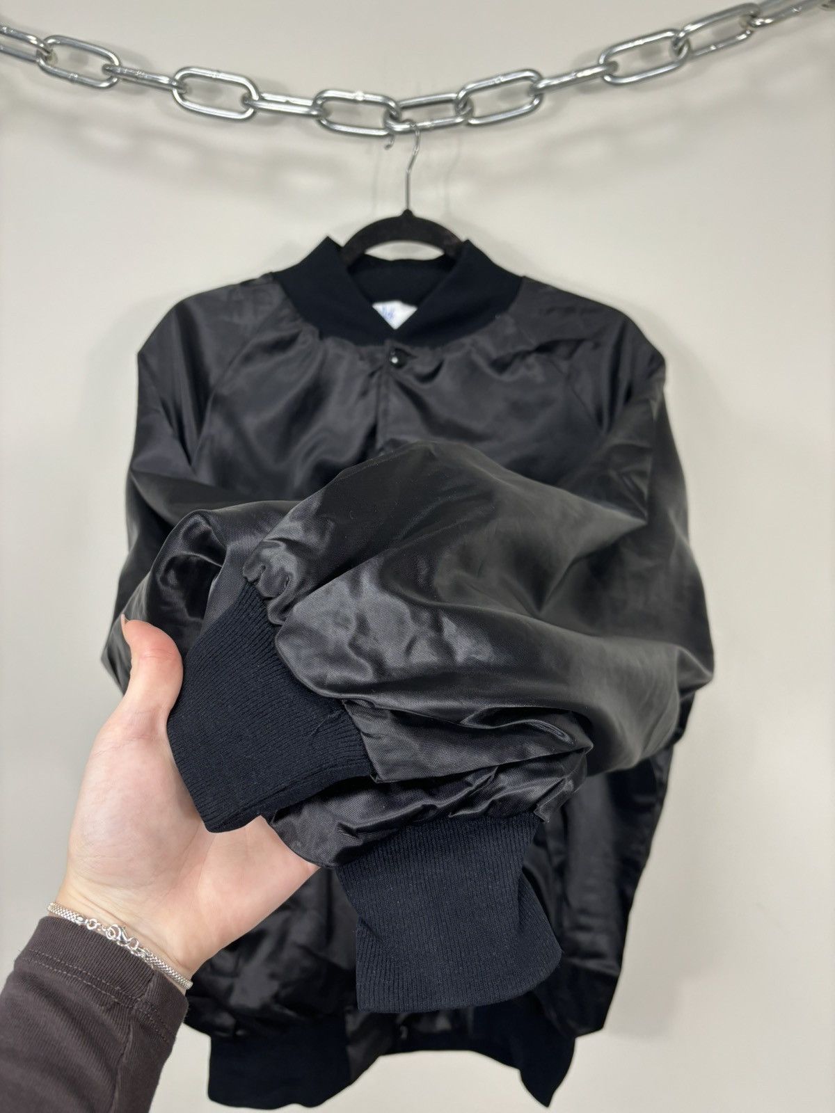 Vintage Vintage 90s West Ark Budron West Chicago Satin Bomber Jacket Size US XL / EU 56 / 4 - 8 Thumbnail