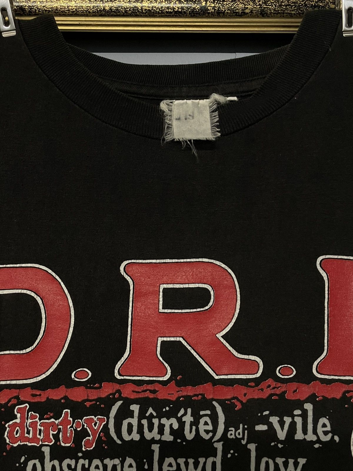 Band Tees Vtg 90s Original Single Stitch Dirty Rotten Imbeciles Og Tee Size US XL / EU 56 / 4 - 11 Thumbnail