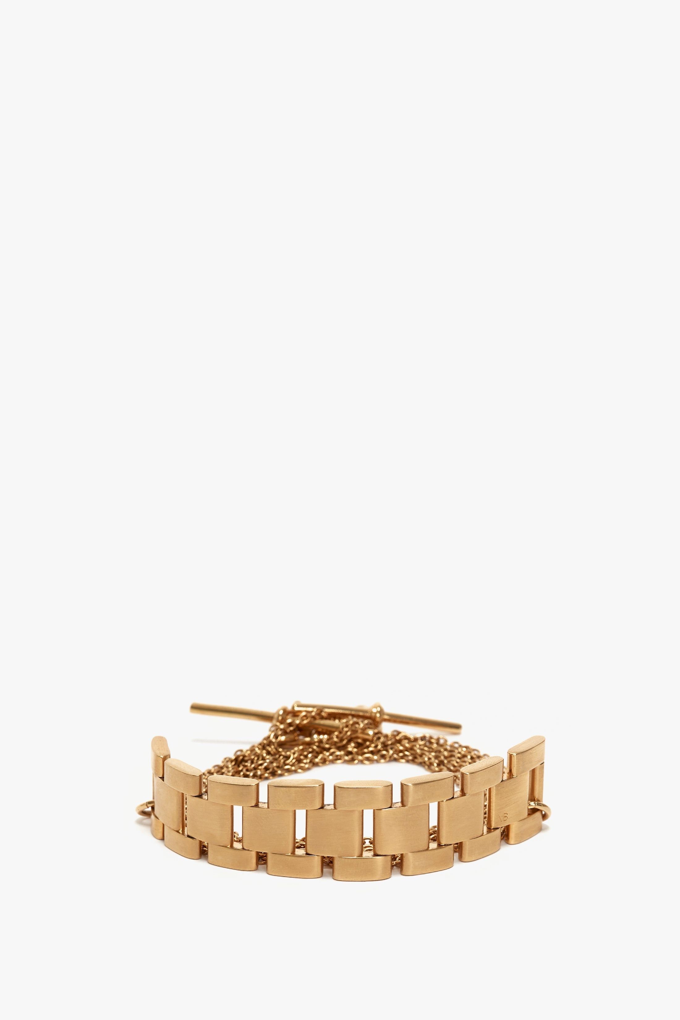 Victoria Beckham o1mle0525 Size: OS / Exclusive Chain Wrap Necklace Size ONE SIZE - 1 Thumbnail