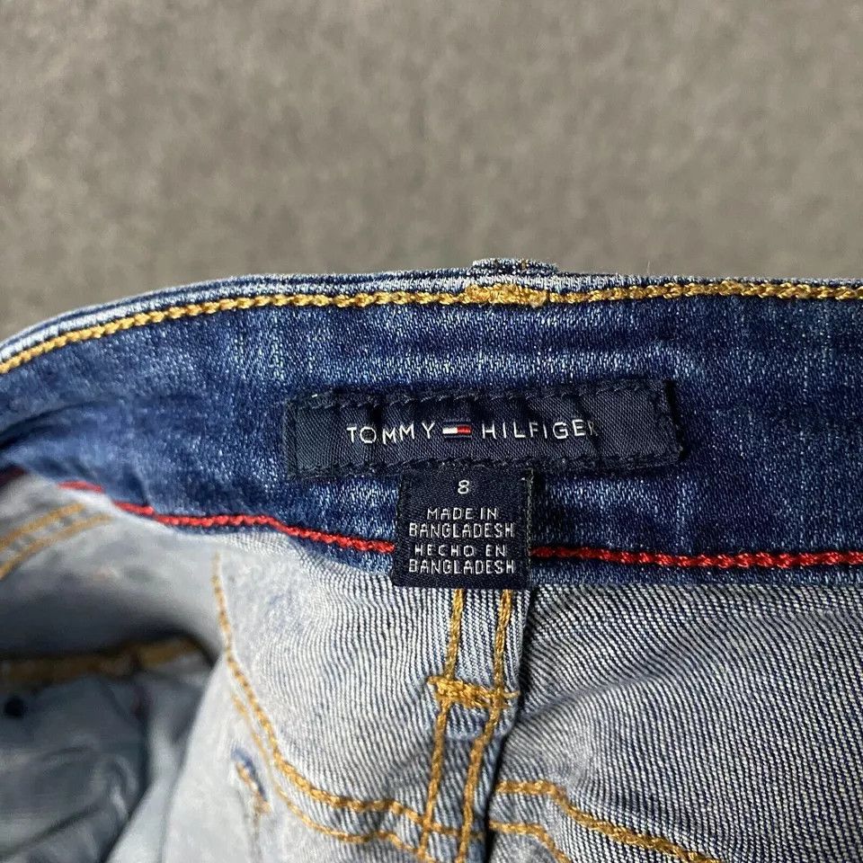 Tommy Hilfiger Tommy Hilfiger Jeans Women's 8 Denim Stretch Mid Rise Blue Size 30" / US 8 / IT 44 - 7 Thumbnail